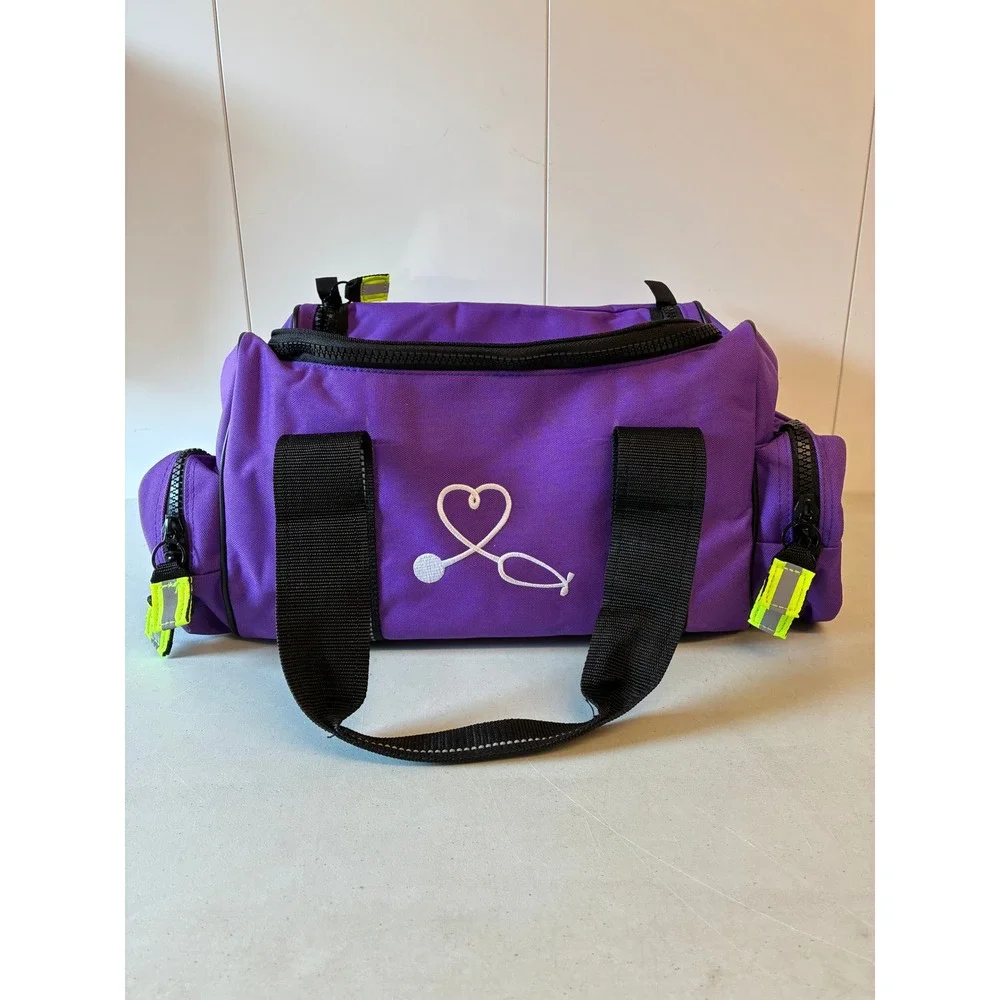 Lightning X Products Purple Medical Trauma Bag First Responder EMT Gear Bag